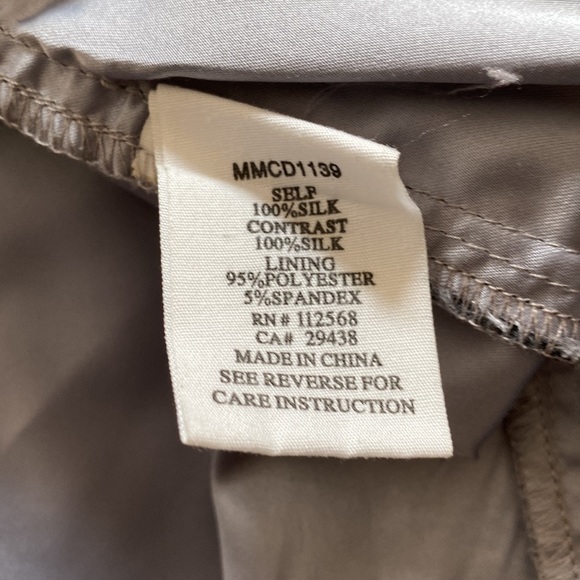 Silk MM Couture Mini Dress Medium - Picture 11 of 13